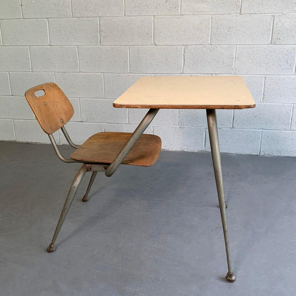 Desk and chair discount connected