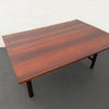 Mid-Century Modern Rosewood Flip-Top Dining Table Console By Harvey Probber