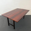 Mid-Century Modern Rosewood Flip-Top Dining Table Console By Harvey Probber