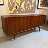 Scandinavian Modern Rosewood Credenza Sideboard By Arne Vodder For Sibast