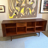 Scandinavian Modern Rosewood Credenza Sideboard By Arne Vodder For Sibast