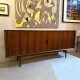 Scandinavian Modern Rosewood Credenza Sideboard By Arne Vodder For Sibast