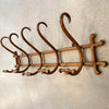 Art Nouveau Beech Bentwood Wall Coatrack By Gebrüder Thonet