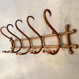 Art Nouveau Beech Bentwood Wall Coatrack By Gebrüder Thonet