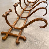 Art Nouveau Beech Bentwood Wall Coatrack By Gebrüder Thonet