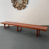 Long Teak "Krobo" Table/Bench By Torbjørn Afdal For Bruksbo, Norway