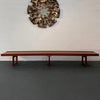 Long Teak "Krobo" Table/Bench By Torbjørn Afdal For Bruksbo, Norway