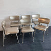 Mid-Century Modern "Gazelle" Aluminum Dining Chairs By Shelby Williams