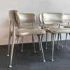 Mid-Century Modern "Gazelle" Aluminum Dining Chairs By Shelby Williams