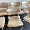 Mid-Century Modern "Gazelle" Aluminum Dining Chairs By Shelby Williams