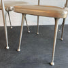 Mid-Century Modern "Gazelle" Aluminum Dining Chairs By Shelby Williams