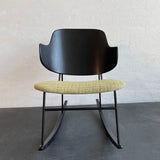 Danish Modern Penguin Rocking Chair By Ib Kofod-Larsen