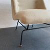 Mid-Century Modern Slipper Lounge Chair By Dan Johnson For Pacific Iron