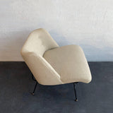 Mid-Century Modern Slipper Lounge Chair By Dan Johnson For Pacific Iron