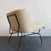 Mid-Century Modern Slipper Lounge Chair By Dan Johnson For Pacific Iron