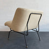 Mid-Century Modern Slipper Lounge Chair By Dan Johnson For Pacific Iron