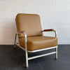 Machine-Age Mid-Century Aluminum Lounge Chair