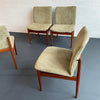 Danish Modern Upholstered Dining Chairs Model 191 By Finn Juhl