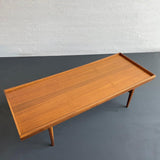 Kipp Stewart & Stewart MacDougal Walnut Tray Top Coffee Table