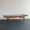 Kipp Stewart & Stewart MacDougal Walnut Tray Top Coffee Table