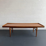 Kipp Stewart & Stewart MacDougal Walnut Tray Top Coffee Table