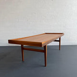 Kipp Stewart & Stewart MacDougal Walnut Tray Top Coffee Table