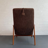 Scandinavian Modern High-Back Armchair By Folke Ohlsson For DUX