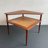 Danish Modern "Minerva" Corner Table By Peter Hvidt And Orla Mølgaard-Nielsen