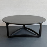 Mid-Century Modern Ebonized Coffee Table By Warren C Church For Lane Perception