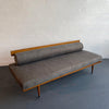 Mid-Century Modern Custom Upholstered Daybed Sofa