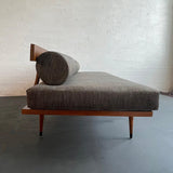 Mid-Century Modern Custom Upholstered Daybed Sofa