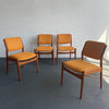 Scandinavian Modern Teak Dining Chairs By Arne Vodder For Sibast Mobler