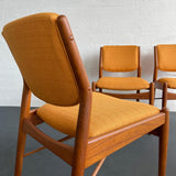 Scandinavian Modern Teak Dining Chairs By Arne Vodder For Sibast Mobler