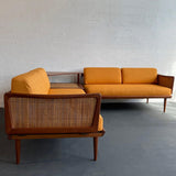 Teak Sofa Daybed Sectional Set By Peter Hvidt & Orla Mølgaard-Nielsen