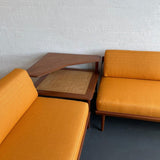 Danish Modern "Minerva" Corner Table By Peter Hvidt And Orla Mølgaard-Nielsen