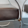 Art Deco Cantilevered Chrome Springer Lounge Chairs By Wolfgang Hoffmann