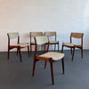 Danish Modern Rosewood Dining Chairs By Erik Buch For Sorø Stolefabrik