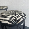 Zebra Print Industrial Shop Stools By Toledo Metal Furniture Co.