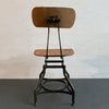 Industrial Adjustable Shop Chair By Toledo Metal Furniture Co.