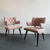 Pair Of Mid-Century Modern Upholstered Armchairs