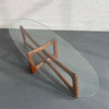 Sculptural Walnut "Bowtie" Coffee Table By Adrian Pearsall For Craft Associates