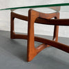 Sculptural Walnut "Bowtie" Coffee Table By Adrian Pearsall For Craft Associates