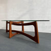 Sculptural Walnut "Bowtie" Coffee Table By Adrian Pearsall For Craft Associates