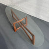 Sculptural Walnut "Bowtie" Coffee Table By Adrian Pearsall For Craft Associates