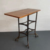 Industrial "Uhl Art Steel" Tall Task Desk By Toledo