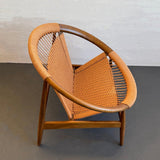 Danish Modern Ringstol Hoop Lounge Chair By Illum Wikkelso