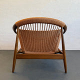 Danish Modern Ringstol Hoop Lounge Chair By Illum Wikkelso