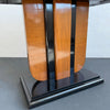 Art Deco Mahogany Flip-Top Console Dining Table