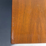 Art Deco Mahogany Flip-Top Console Dining Table