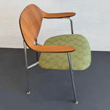 Mid-Century Modern Bentwood Chrome Chair By George Mulhauser For Plycraft